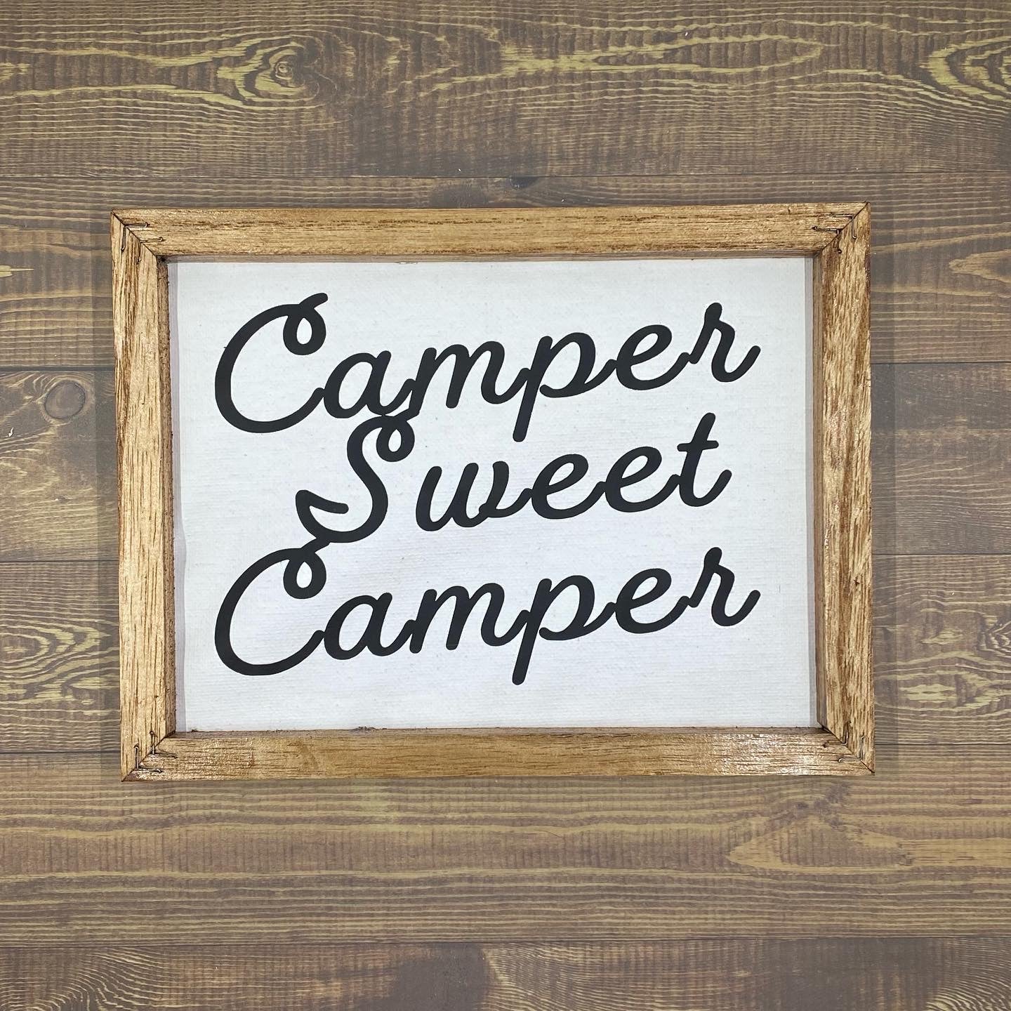 Wall Decor - "Camper Sweet Camper"