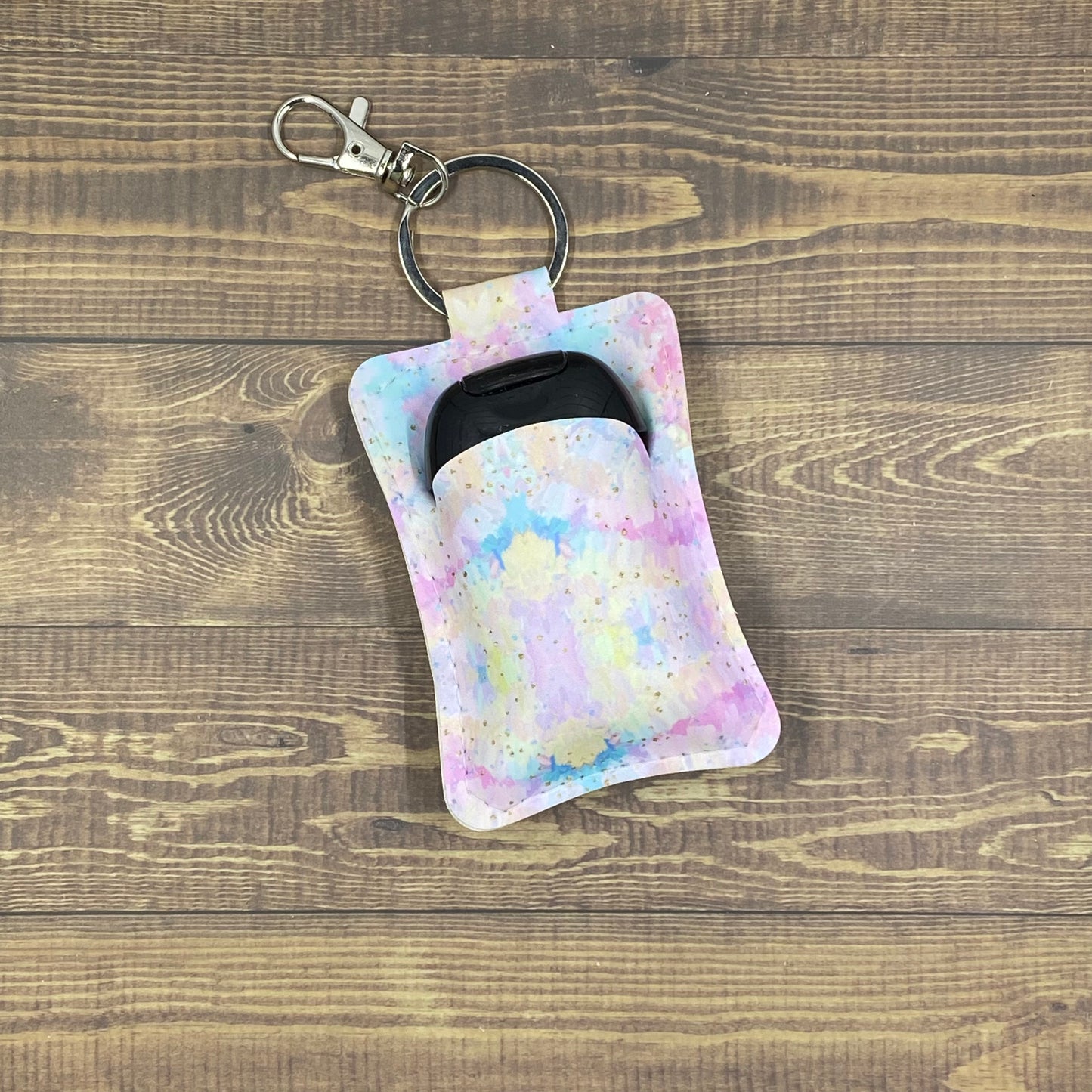 Hand Sanitizer Holder - Watercolor Pastels