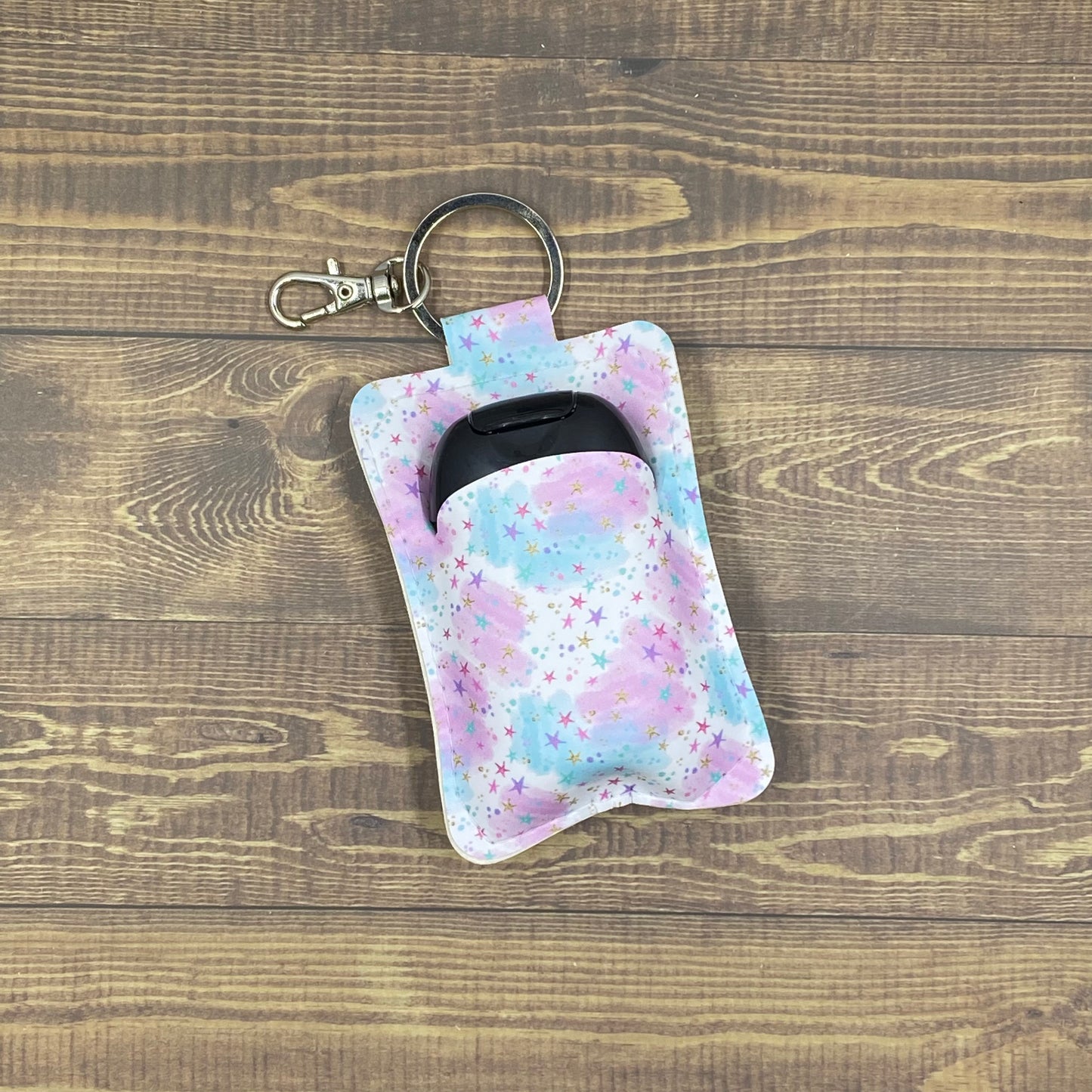 Hand Sanitizer Holder - Watercolor Pastels