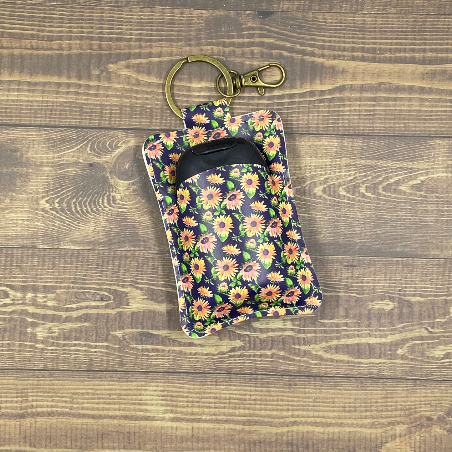 Hand Sanitizer Holder - Sunflowers