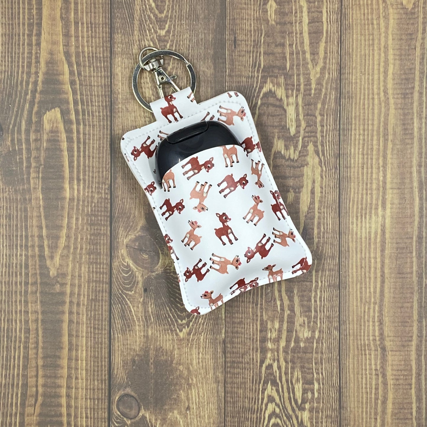 Hand Sanitizer Holder - Christmas Themed