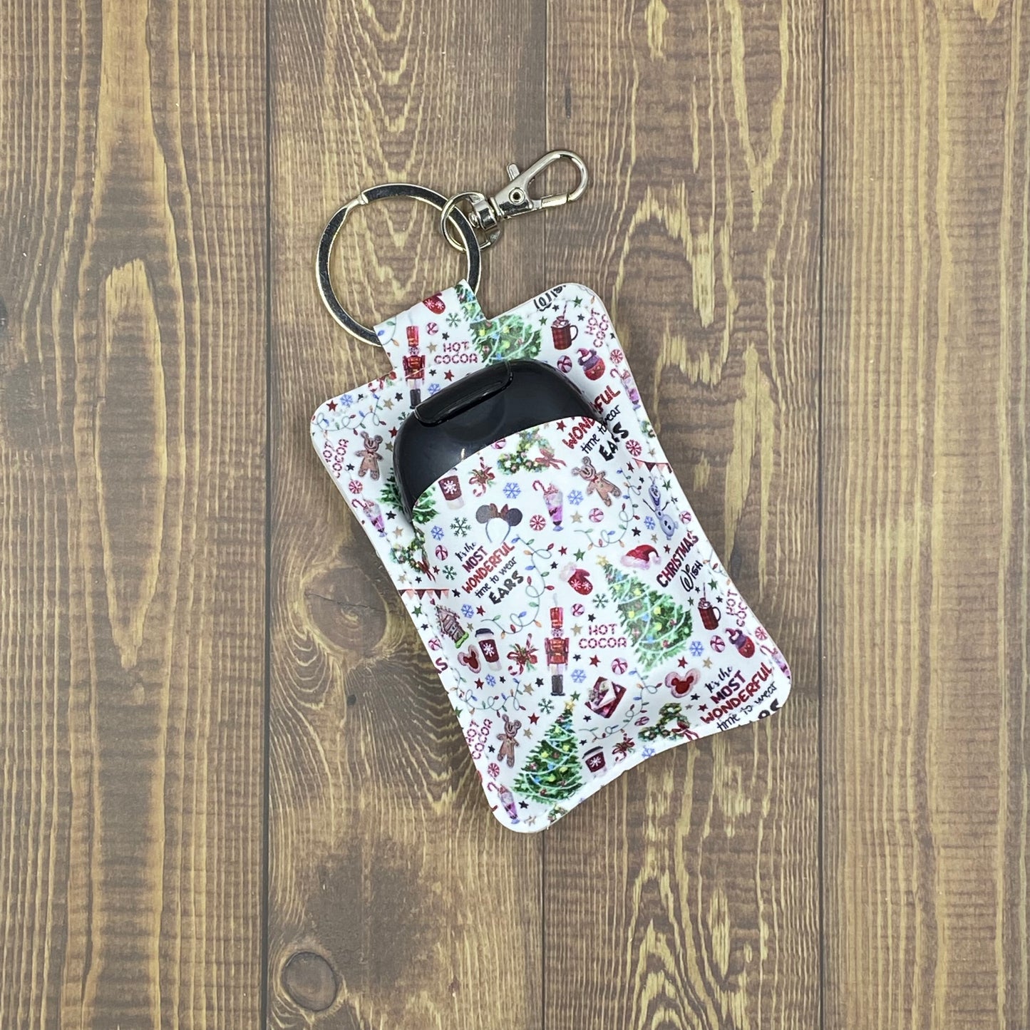 Hand Sanitizer Holder - Christmas Themed