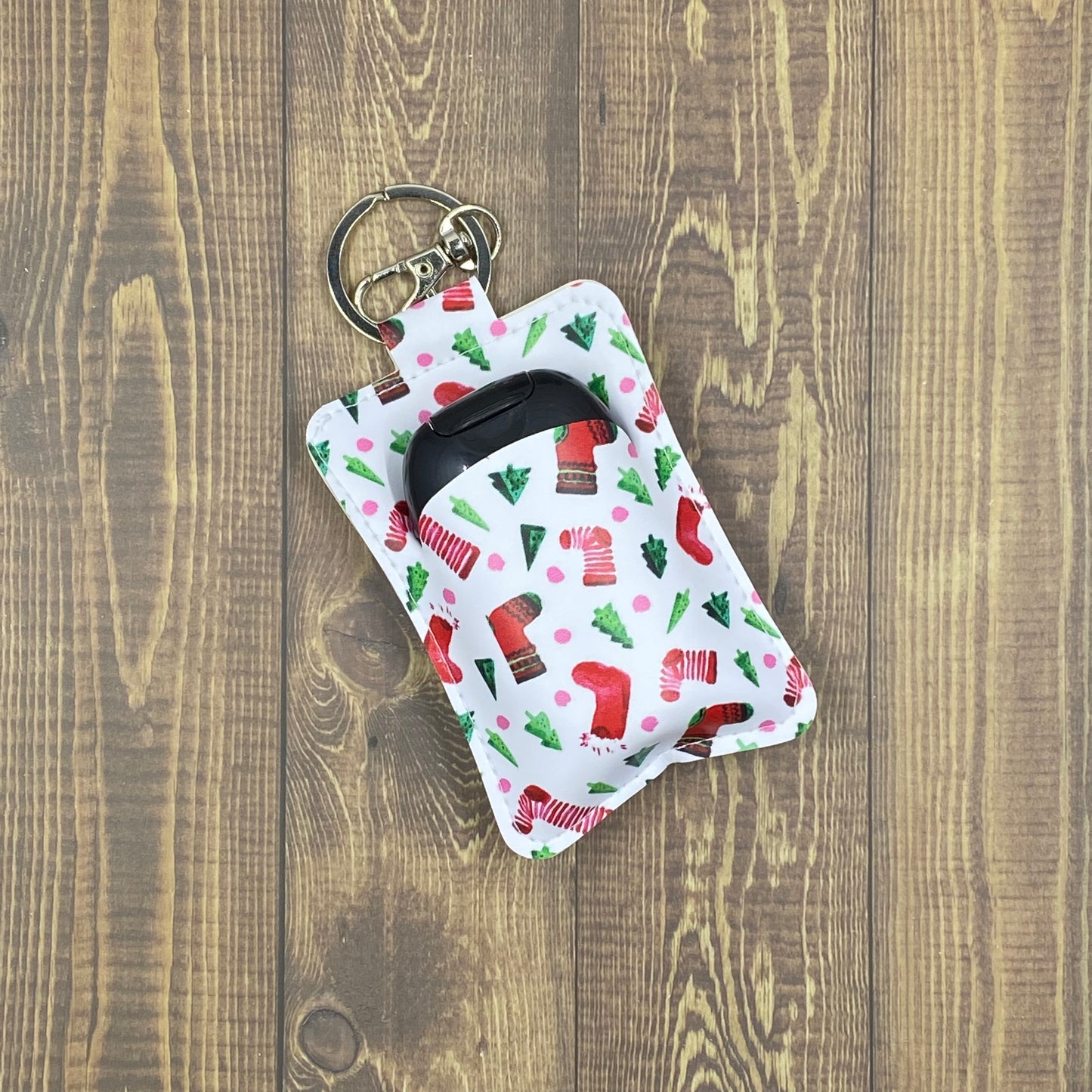 Hand Sanitizer Holder - Christmas Themed