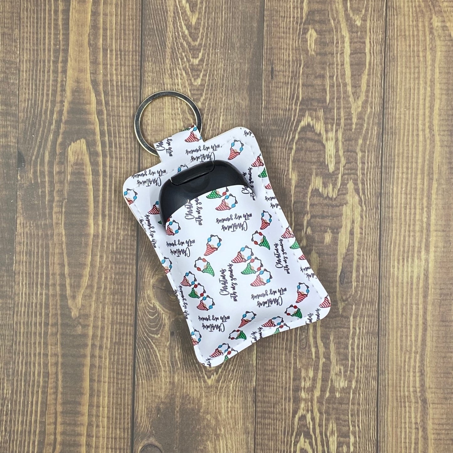 Hand Sanitizer Holder - Christmas Themed