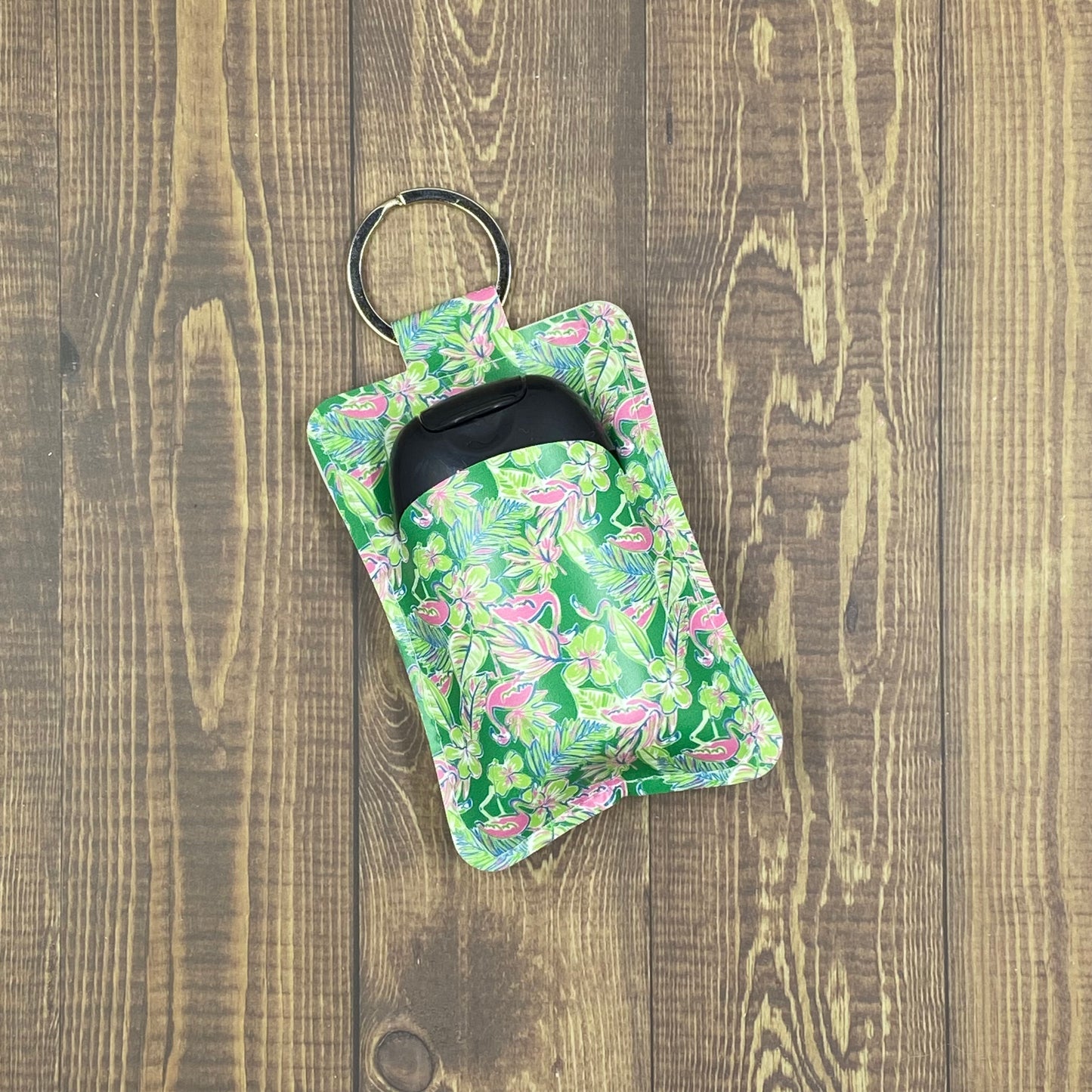 Hand Sanitizer Holder - Summer Florals