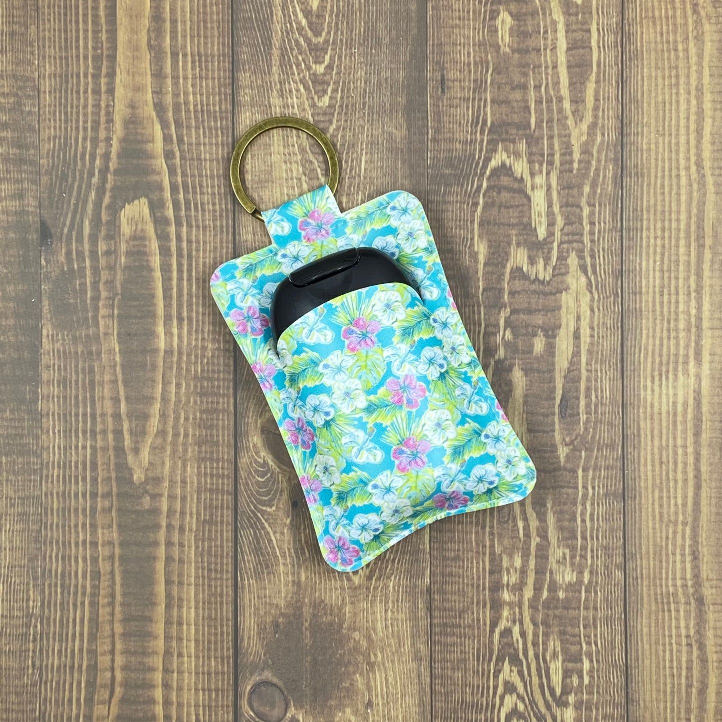 Hand Sanitizer Holder - Summer Florals