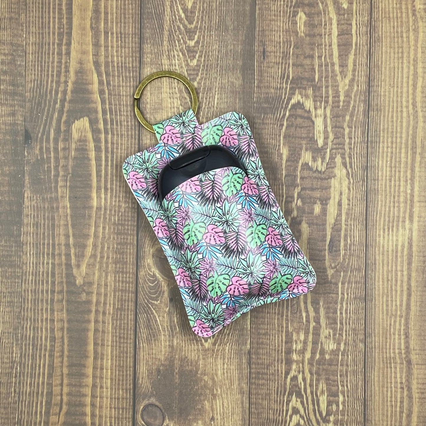 Hand Sanitizer Holder - Summer Florals