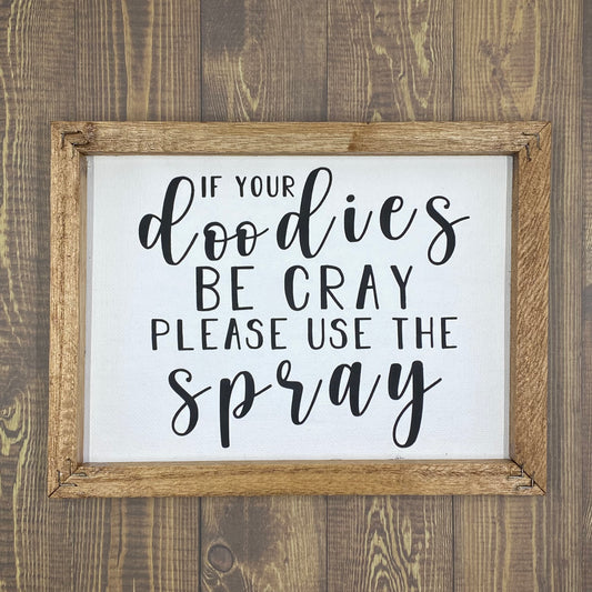 Wall Decor - "Use The Spray"